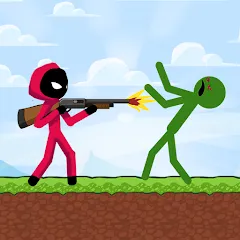 Stickman vs Zombies (Мод, Много монет)  1.5.55