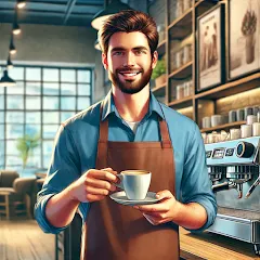 Coffee Shop Simulator 3D Cafe (Мод, Без рекламы) 0.28