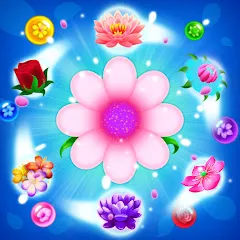 Flower Games – Bubble Pop (Мод, Много сердец) 7.2