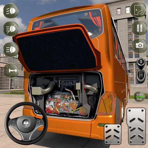 Euro Bus Simulator: автобусные (Мод, Много денег)  0.62