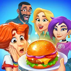 Chef & Friends кулинарная игра (Мод, Много денег) 1.21.1