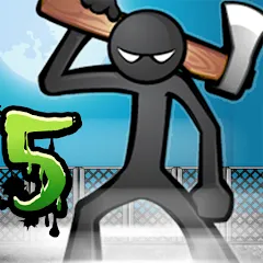 Anger of Stick 5: Zombie (Мод, Бесплатные покупки) 1.1.88