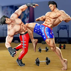 GYM Fighting Games: Культурист борьба Тренер Fight (Мод, Много денег) 1.17.8